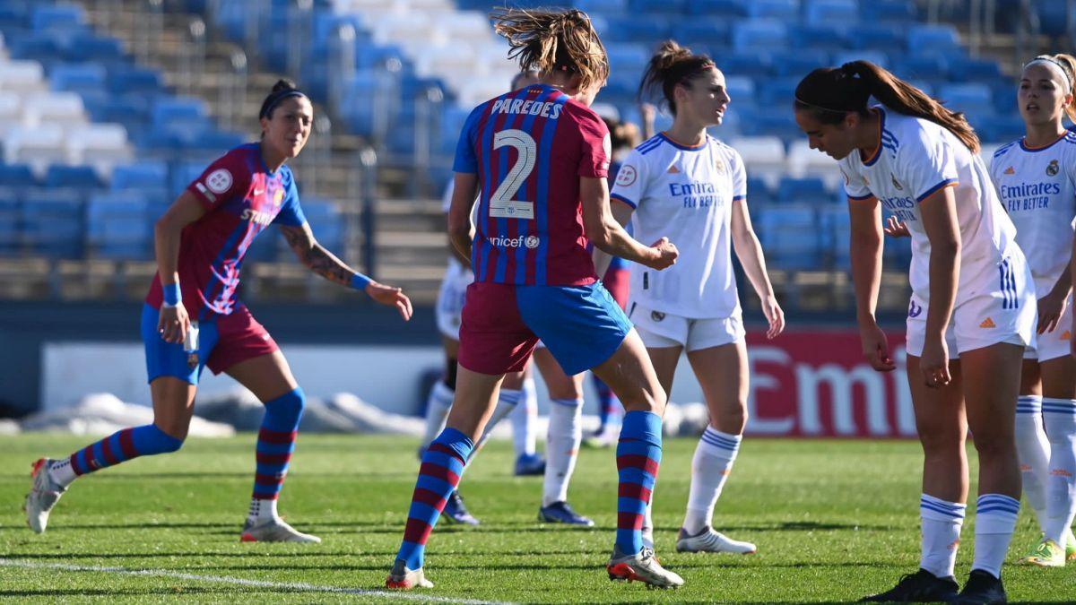 El Barça resol el ‘clàssic’ femení en 23 minuts