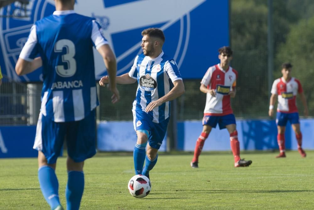 El Fabril le gana 3-2 al Arosa en María Pita