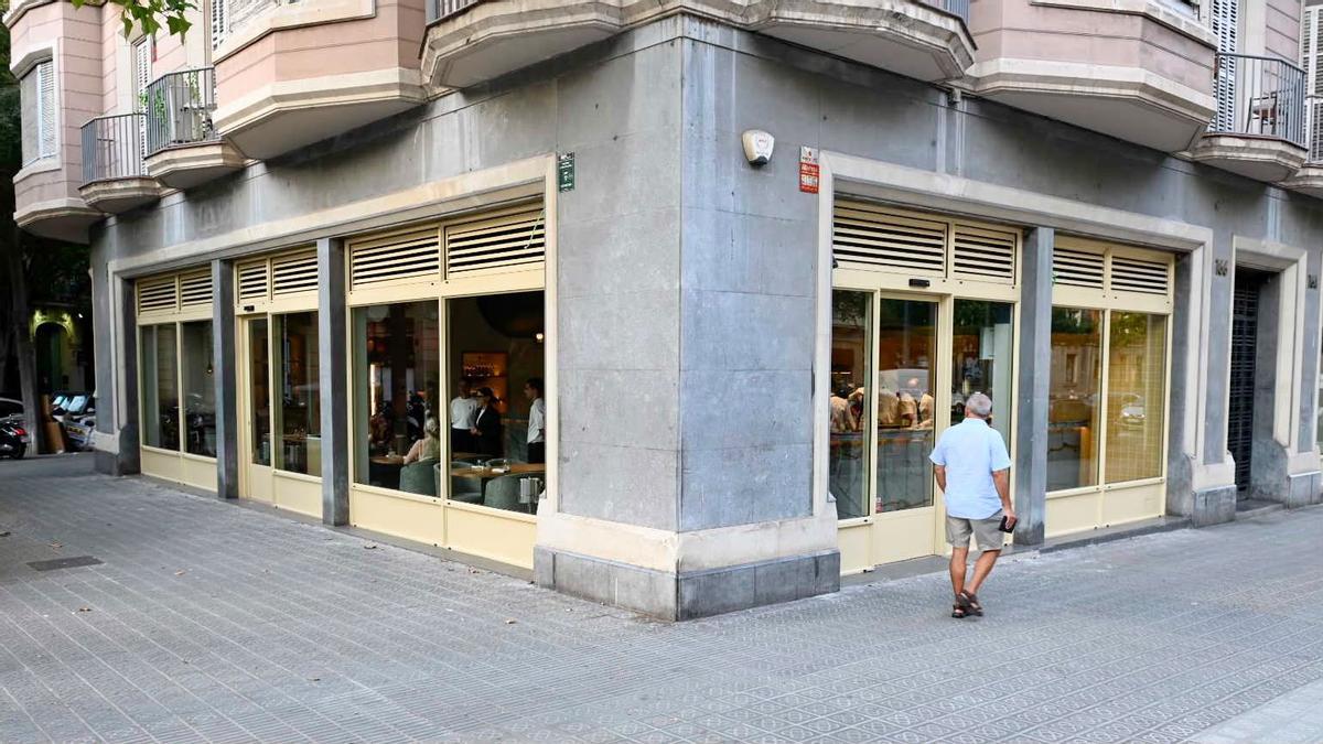 Exterior de la nueva Osteria Condal.
