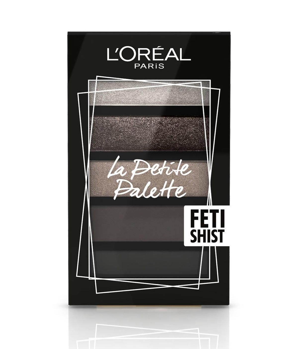 Sombras de ojos La Petite Palette Fetishist de L’Oréal Paris. (PVPR*: 12, 95 euros)