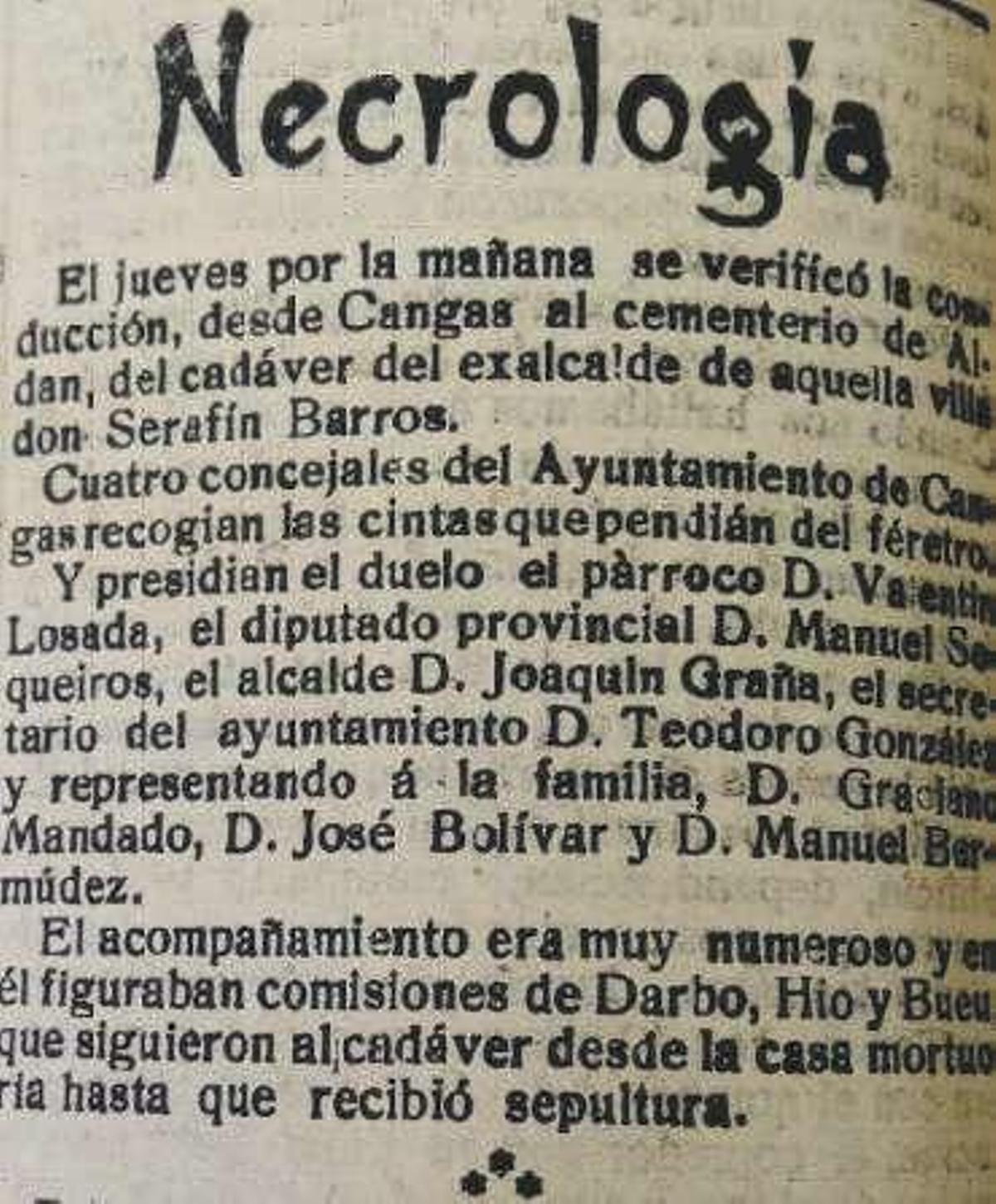 Serafín Barros, entre a realidade e a ficción