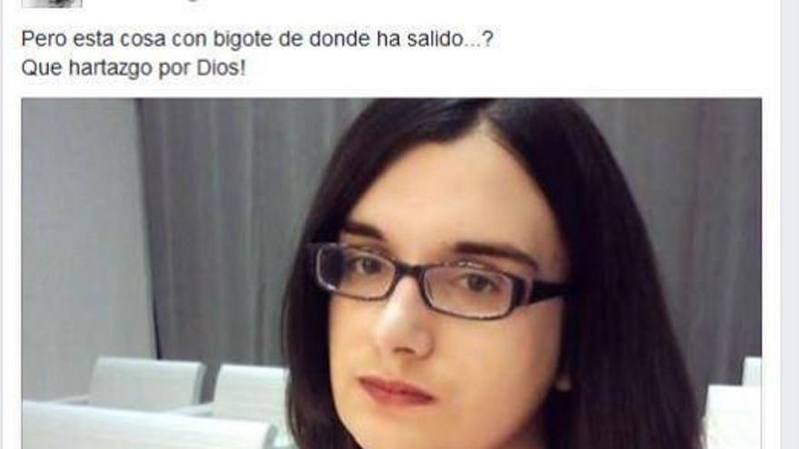 Una edil del PP de Paiporta sobre la tuitera Cassandra: &quot;¿Y esta cosa con bigote de dónde ha salido?&quot;