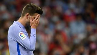 Piqué: "Podríamos estar tres horas jugando que no meteríamos un gol"