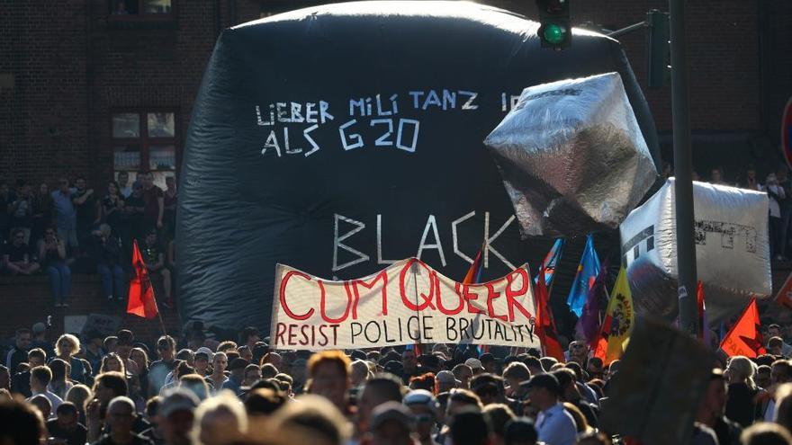 Disturbios en Hamburgo por la cumbre del G-20