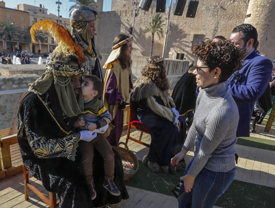 Los Reyes Magos en el Belén Viviente de Elche