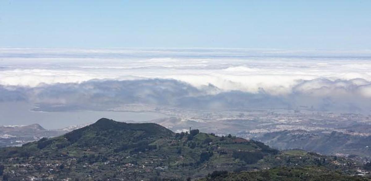 10.05.19. Valleseco, Gran Canaria. Meteorología, tiempo. Valleseco. Foto Quique Curbelo  | 10/05/2019 | Fotógrafo: Quique Curbelo