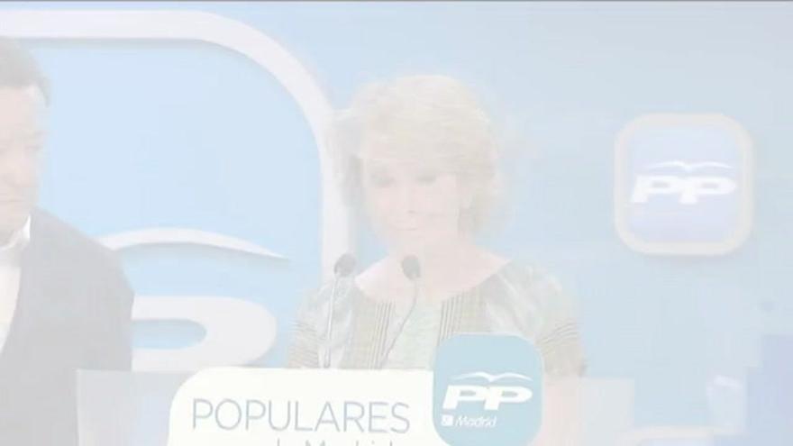 Aguirre propone un pacto entre PP, PSOE y Ciudadanos para evitar el ascenso de Ahora Madrid