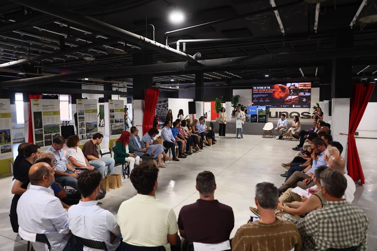 EN IMÁGENES: Visita de expertos internacionales del espacio al Pozo Sotón