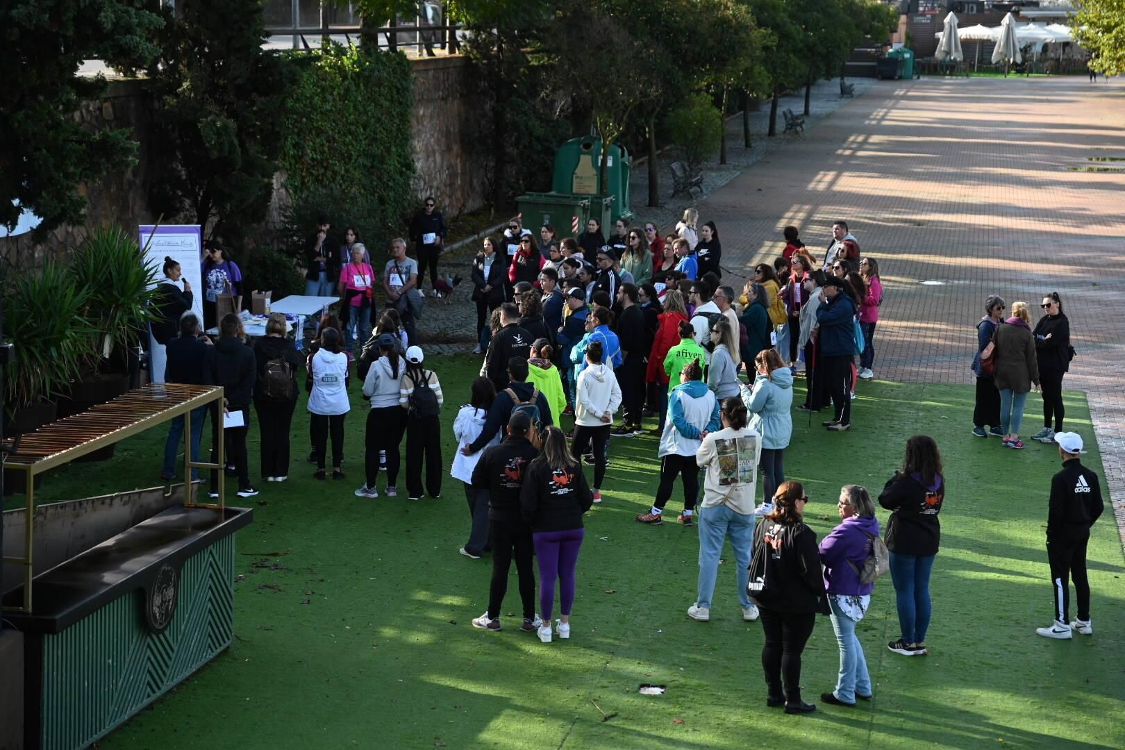 4ª Marcha ‘Badajoz en marcha, por ellas’ de la Asociación Victoria Kent en Badajoz