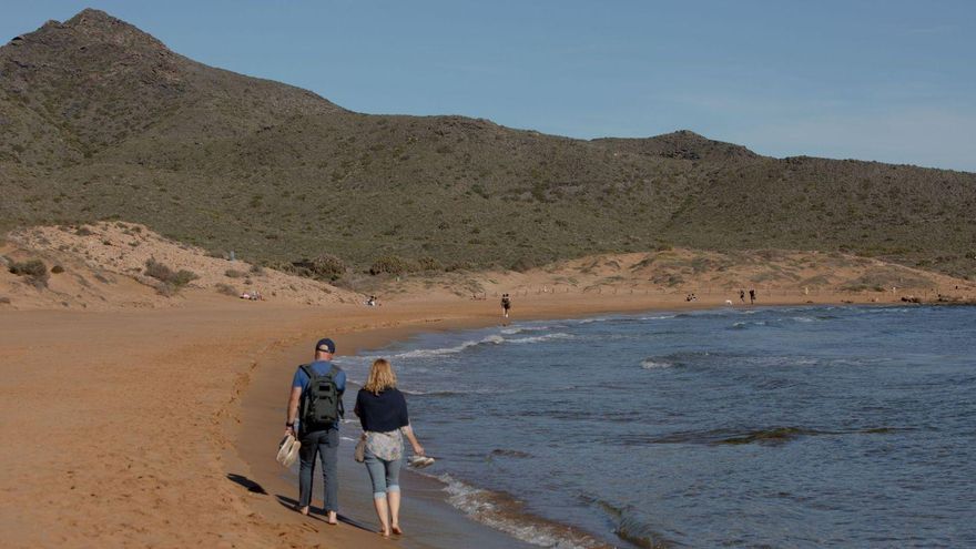 Panorámica del parque natural de Calblanque, espacio protegido incluido en la Red Natura 2000.
