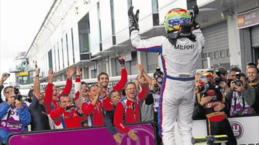 Merhi, a solo dos carreras del título: “Soy muy optimista”