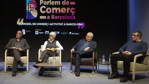 Barti, Paricio, Chías y Bordas, en el debate sobre comercio de Barcelona Futur.