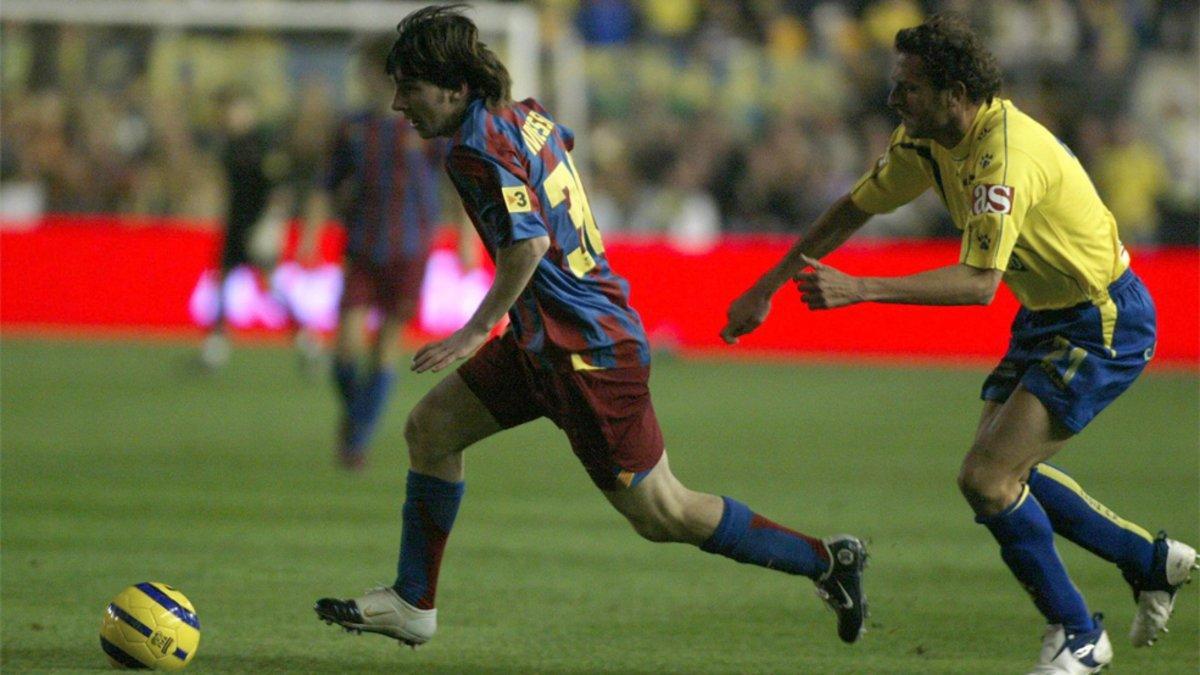 Messi jugó el 17 de diciembre de 2005 en el Ramón de Carranza