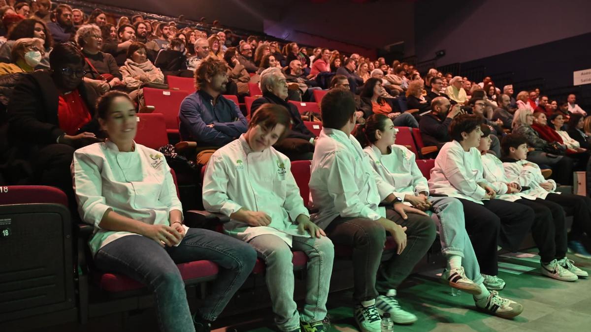 Celebración de la Gala del Club Inclucina en Zaragoza.