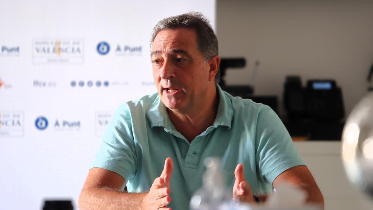 Salvador Gomar, presidente de la FFCV