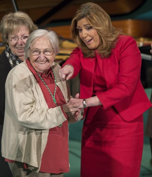 Acto de entrega de las medallas de Andalucía