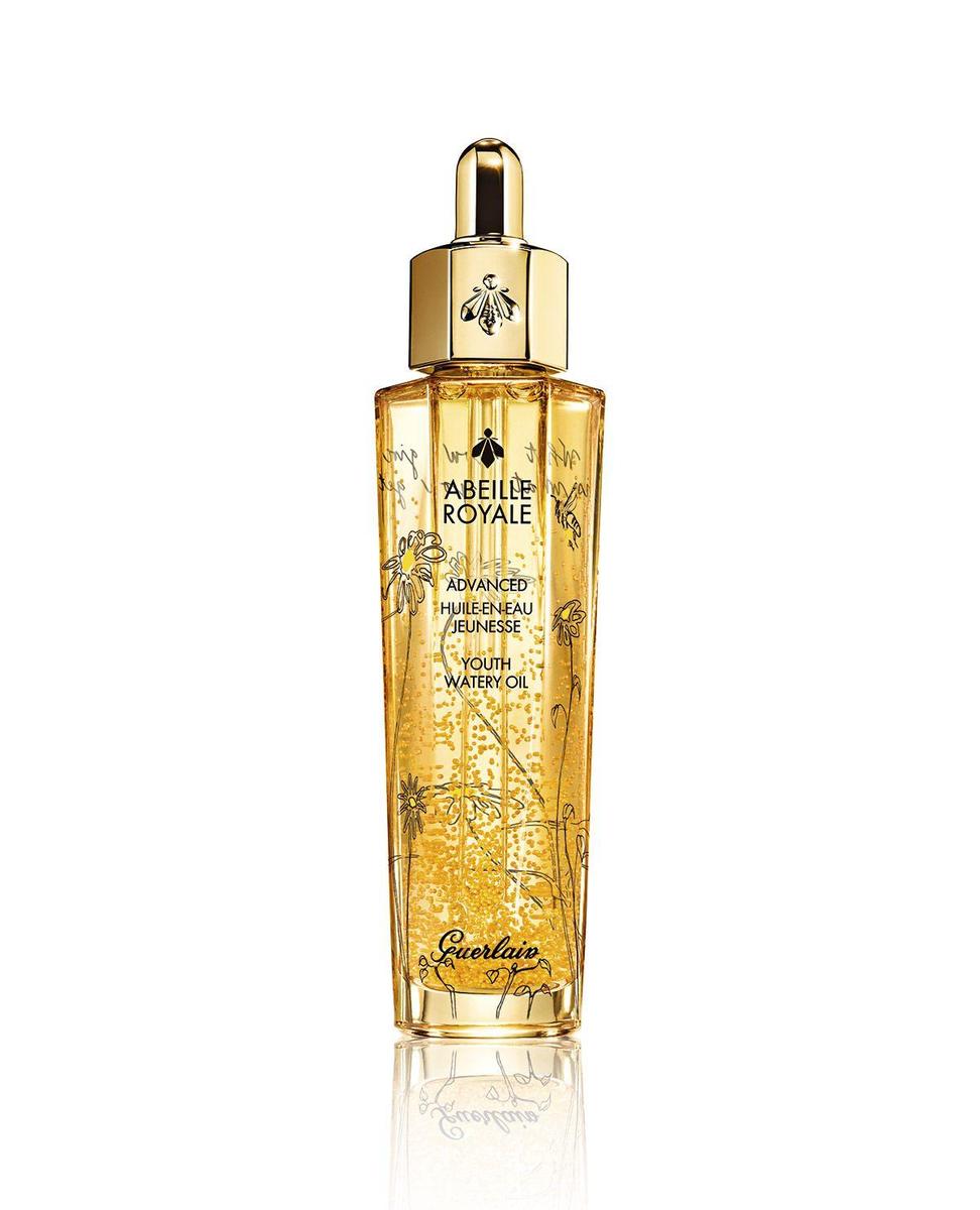 'Abeille Royale' aceite acuoso de juventud avanzado de Guerlain.