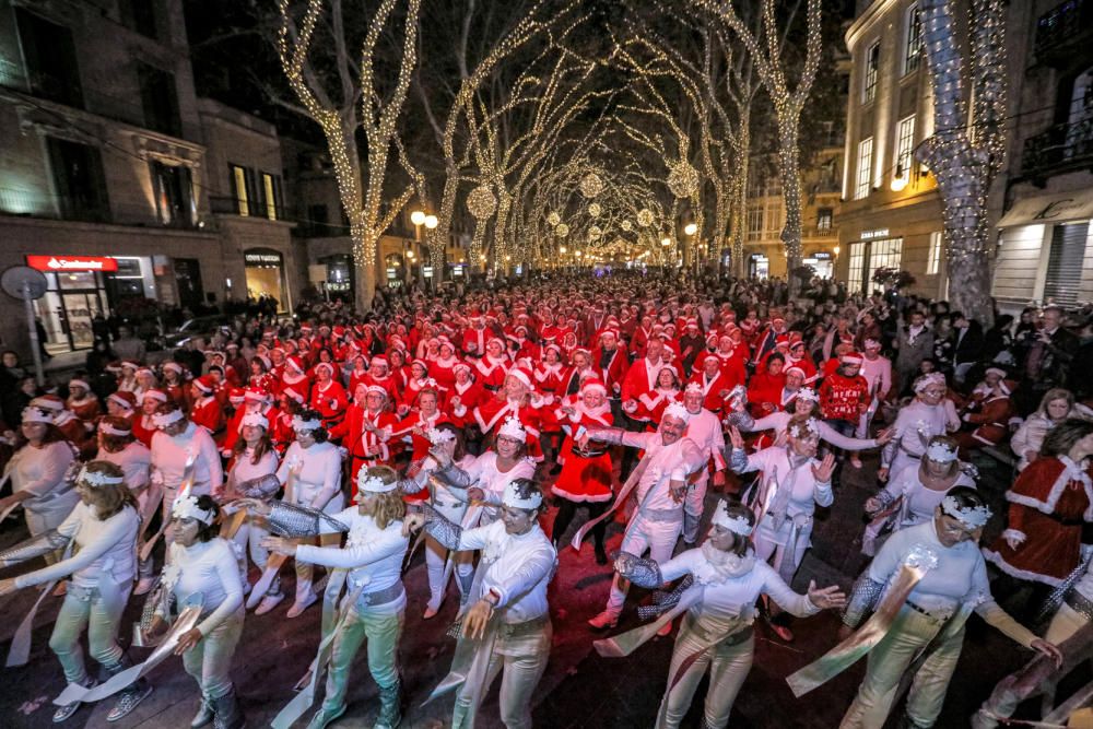 Line Dance: Rote Welle auf dem Borne-Boulevard