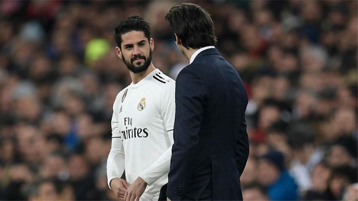 Depresión Isco: juega con Solari la mitad que con Zidane