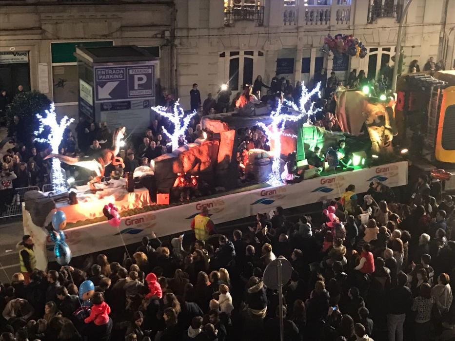 Cabalgata de Reyes en Vigo 2017