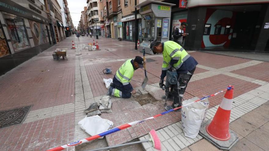 La calle Delicias de Zaragoza lucirá renovada para la campaña de Navidad