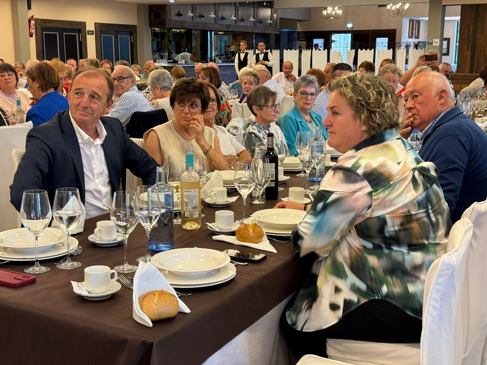 Así fue la comida de la Asociación de Jubilados, Prejubilados y Pensionistas de Valdesoto