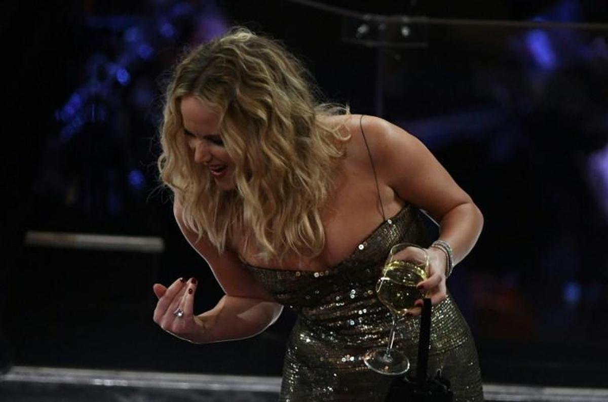 El show de Jennifer Lawrence en els Oscars 2018