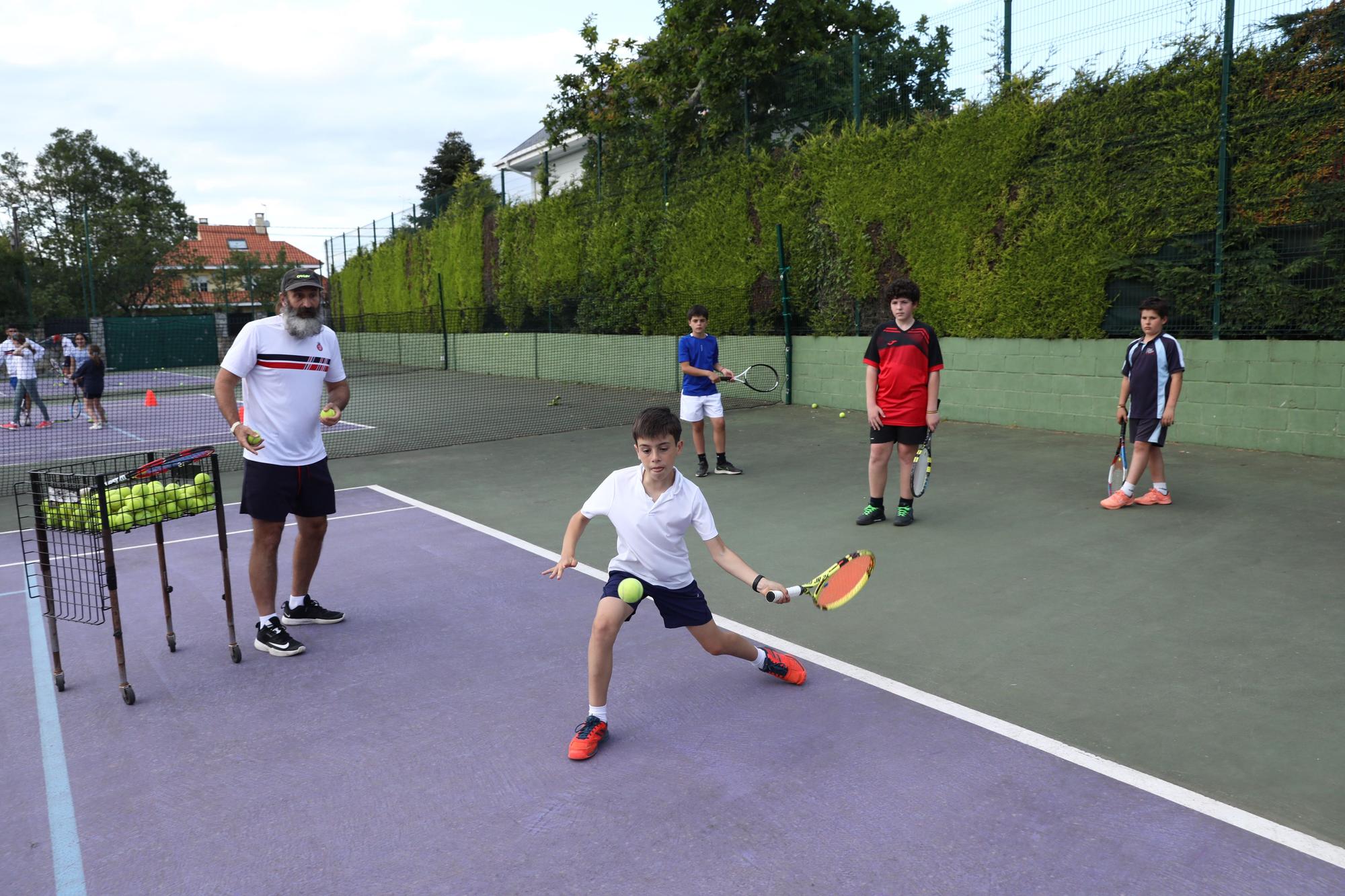 Las escuelas de tenis volcadas para acoger el torneo de Moscú