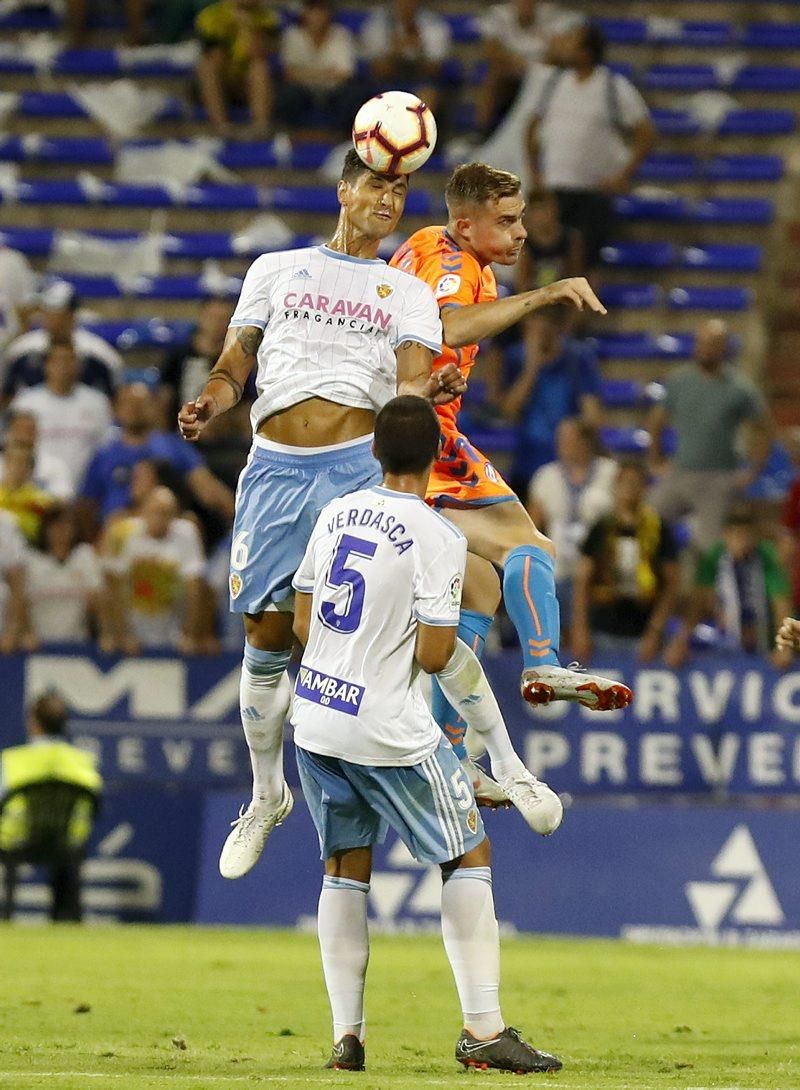 Imágenes del Real Zaragoza-Rayo Majadonda