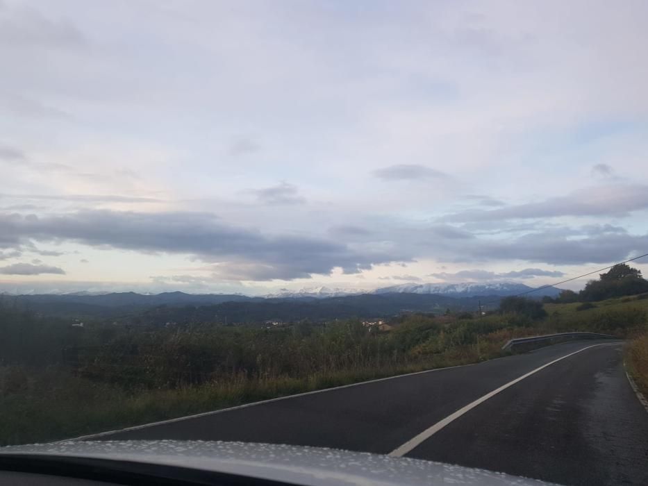 Las imágenes del temporal en Asturias