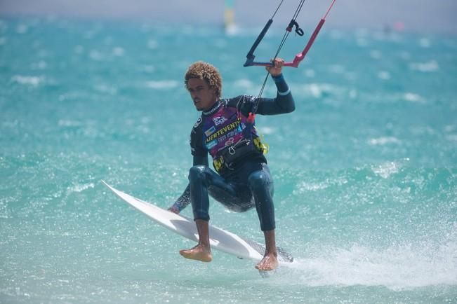 Prueba de Strapless en el Mundial de Kitesurf de Fuerteventura