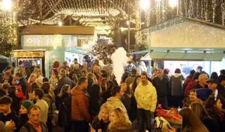 El Cíes Market navideño calienta motores... a 30 grados