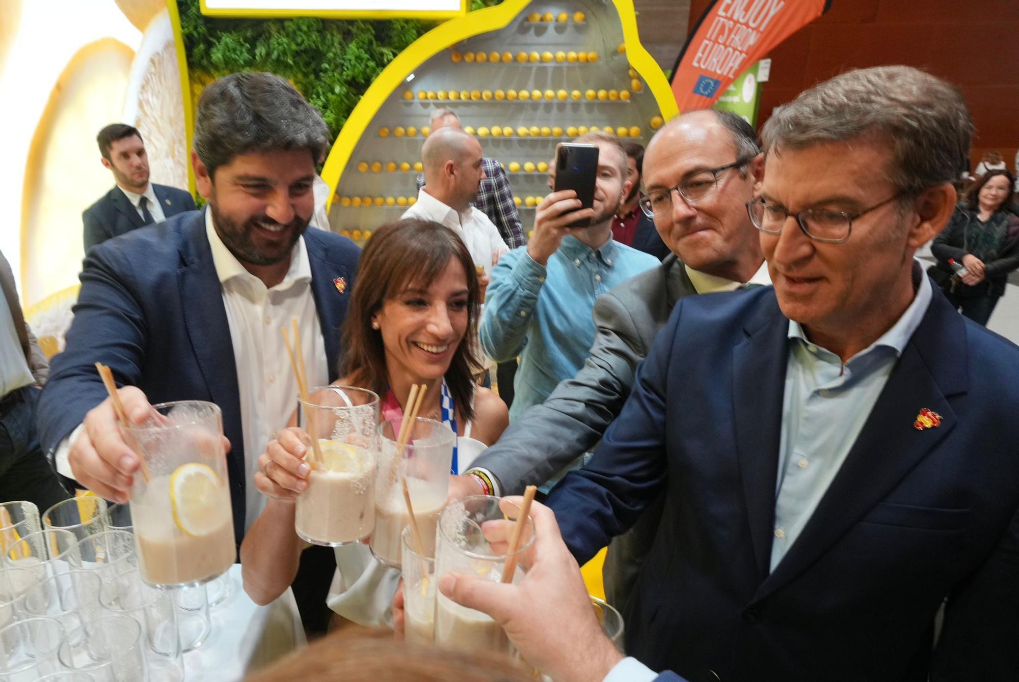 Feijóo visita la Feria Internacional de las Frutas y Hortalizas en Ifema.