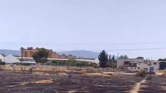Incendio en Cabezo de Torres