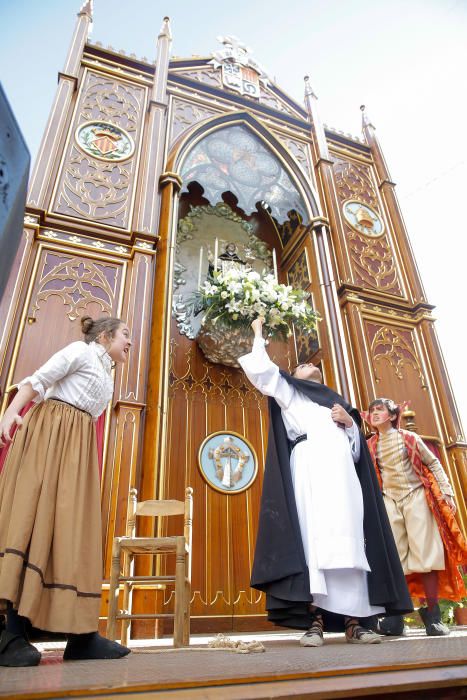 Representación en el altar del Tossal