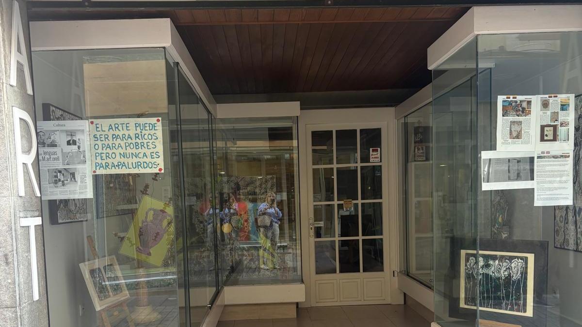 Exterior del taller artístico de Pedro Martorell, en Felanitx