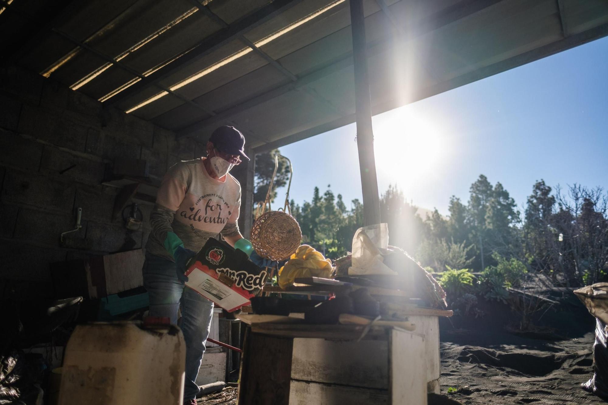 Regreso a sus hogares de los desplazados por el volcán de La Palma