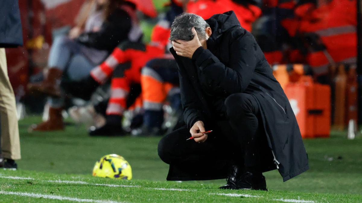 Ernesto Valverde, durante el duelo contra el Mallorca