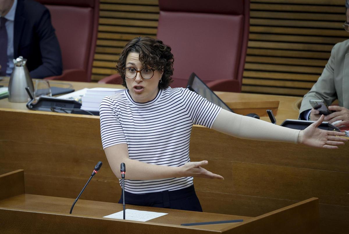 Aitana Mas, síndica adjunta de Compromís.