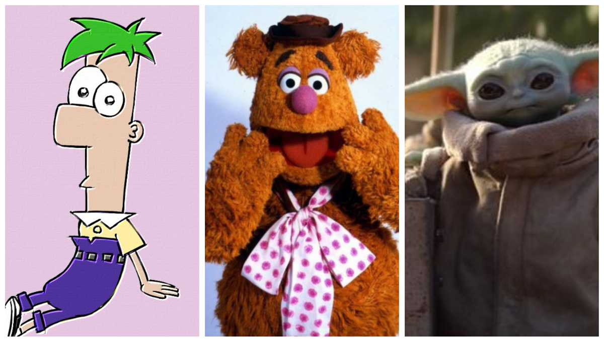 Imágenes de 'Phineas y Ferb', 'Más Muppets que nunca' y 'The mandalorian'