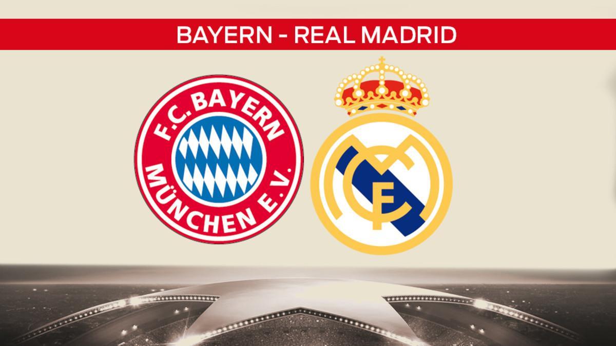 Bayern - Real Madrid en cuartos de Champions
