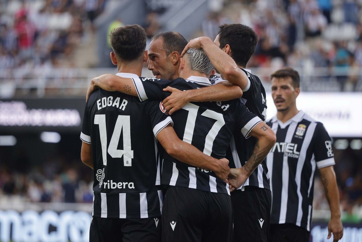 La victoria del FC Cartagena sobre el Tarazona, en imágenes