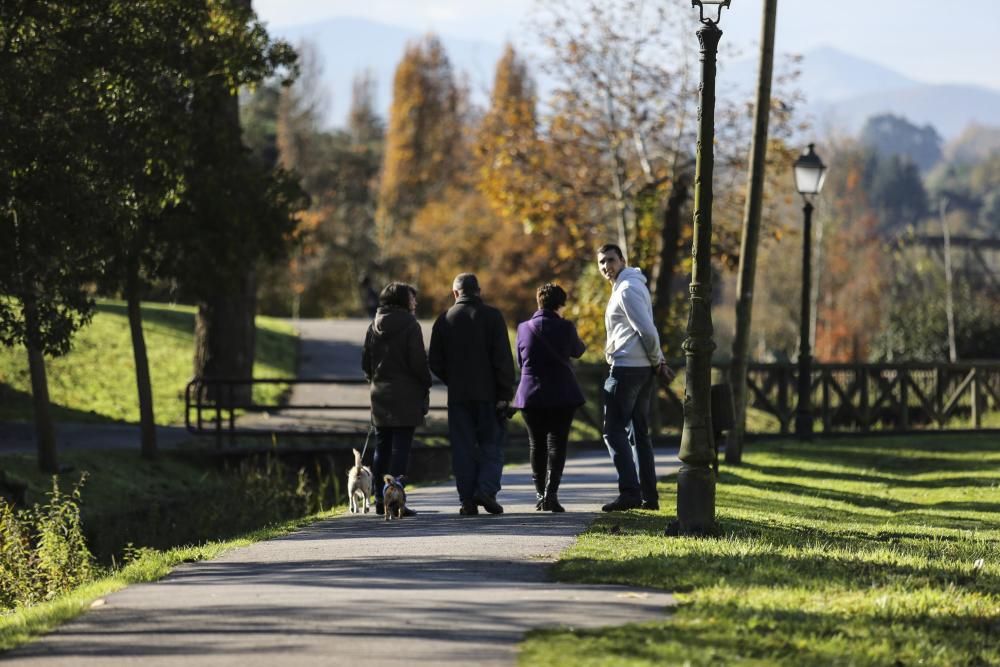 Inauguración de la senda al Parque de Invierno