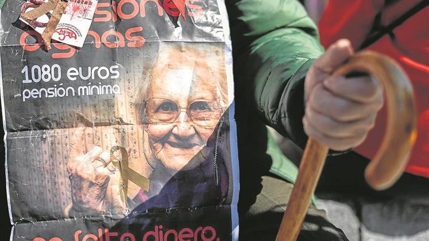 La factura de las pensiones se dispara un 7,1% en febrero