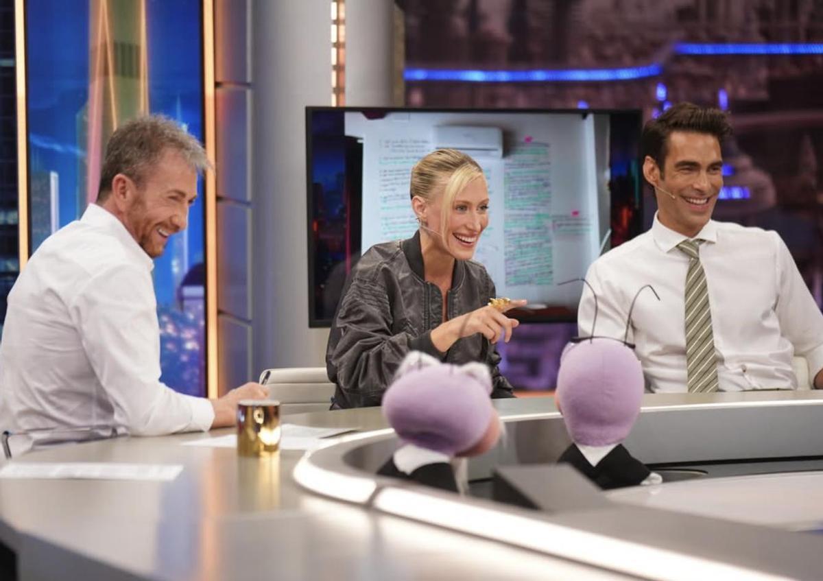 Jon Kortajarena ha visitado 'El Hormiguero' junto a Teresa Ribott