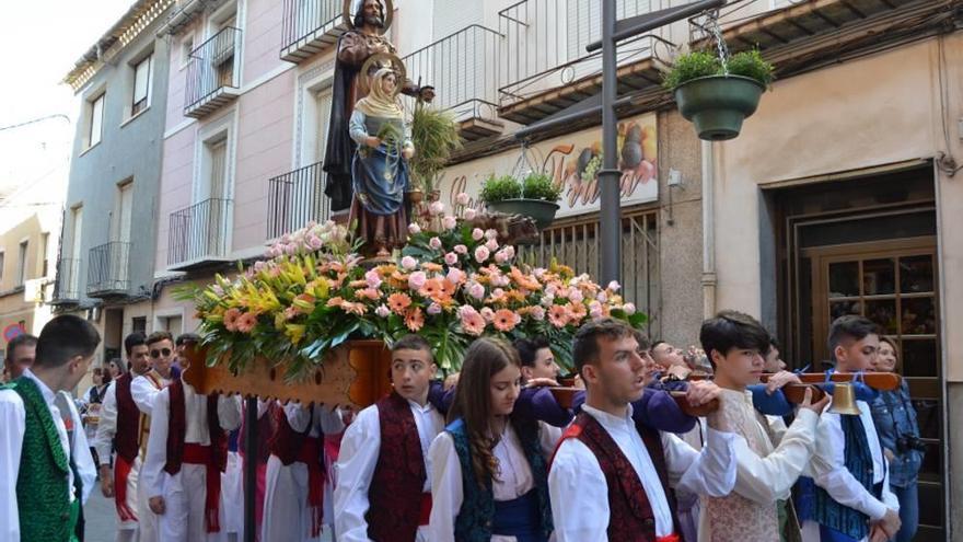 Pasión y color huertano en Bullas en honor a San Marcos