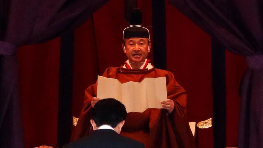 Ceremonia de entronización del emperador Naruhito