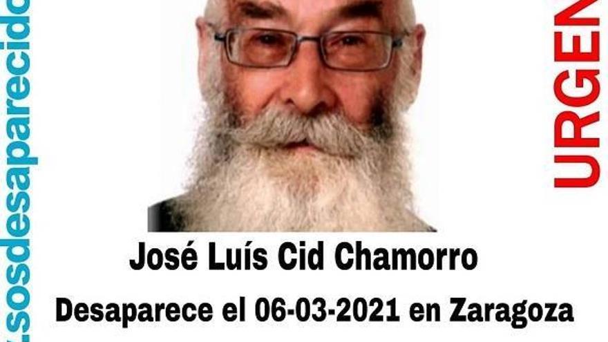 Desaparece un hombre de 77 años en Zaragoza