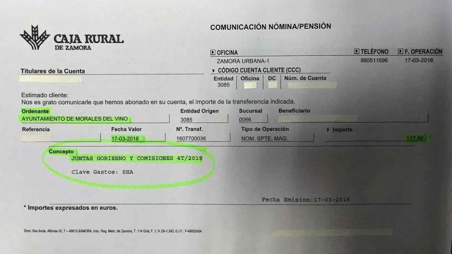 El Gobierno de Morales niega errores en la transferencia de pagos a los  concejales - La Opinión de Zamora