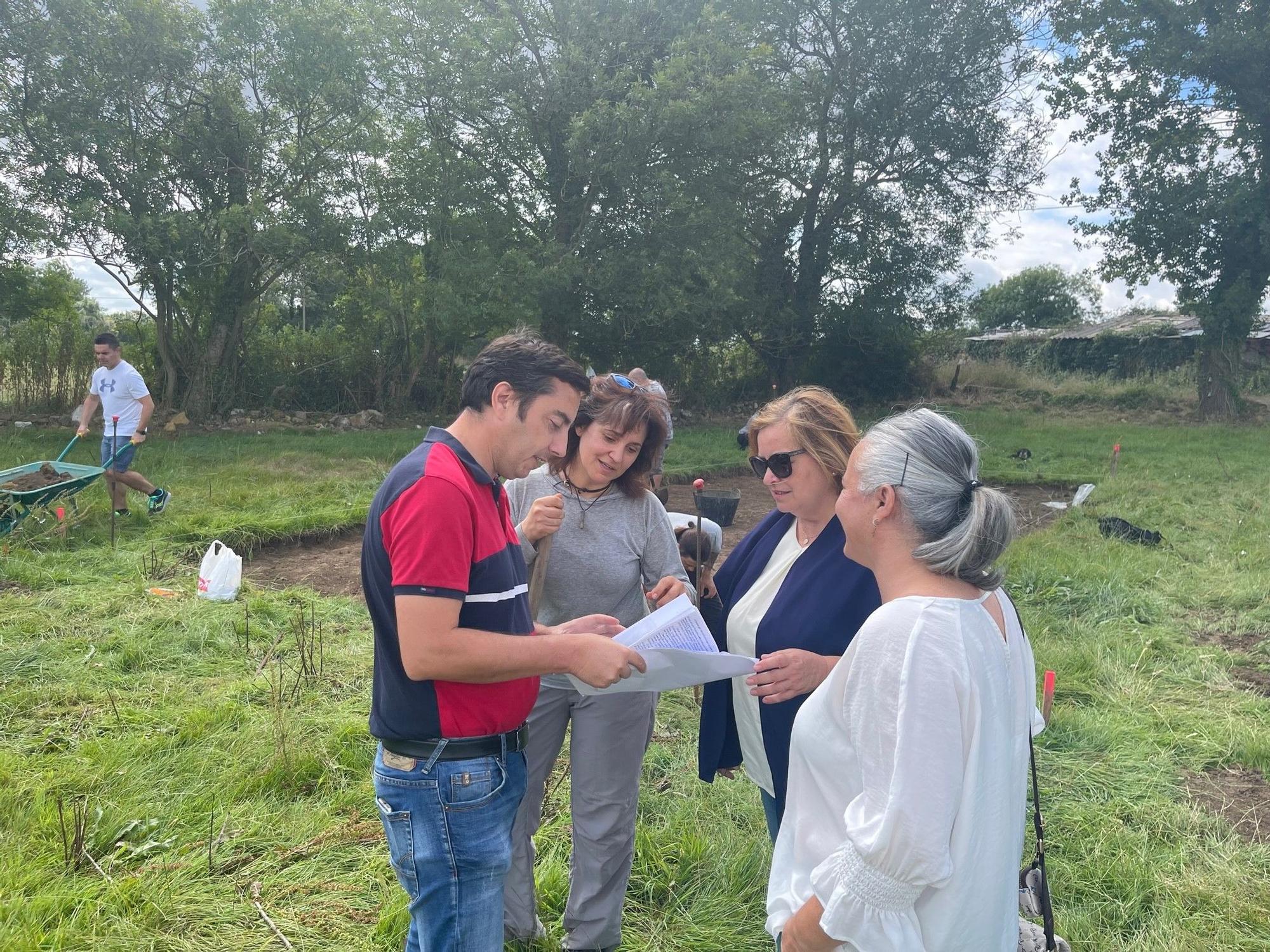 Llanera ya vuelve a excavar en Lucus Asturum: así ha sido el inicio de los trabajos arqueológicos en el asentamiento romano